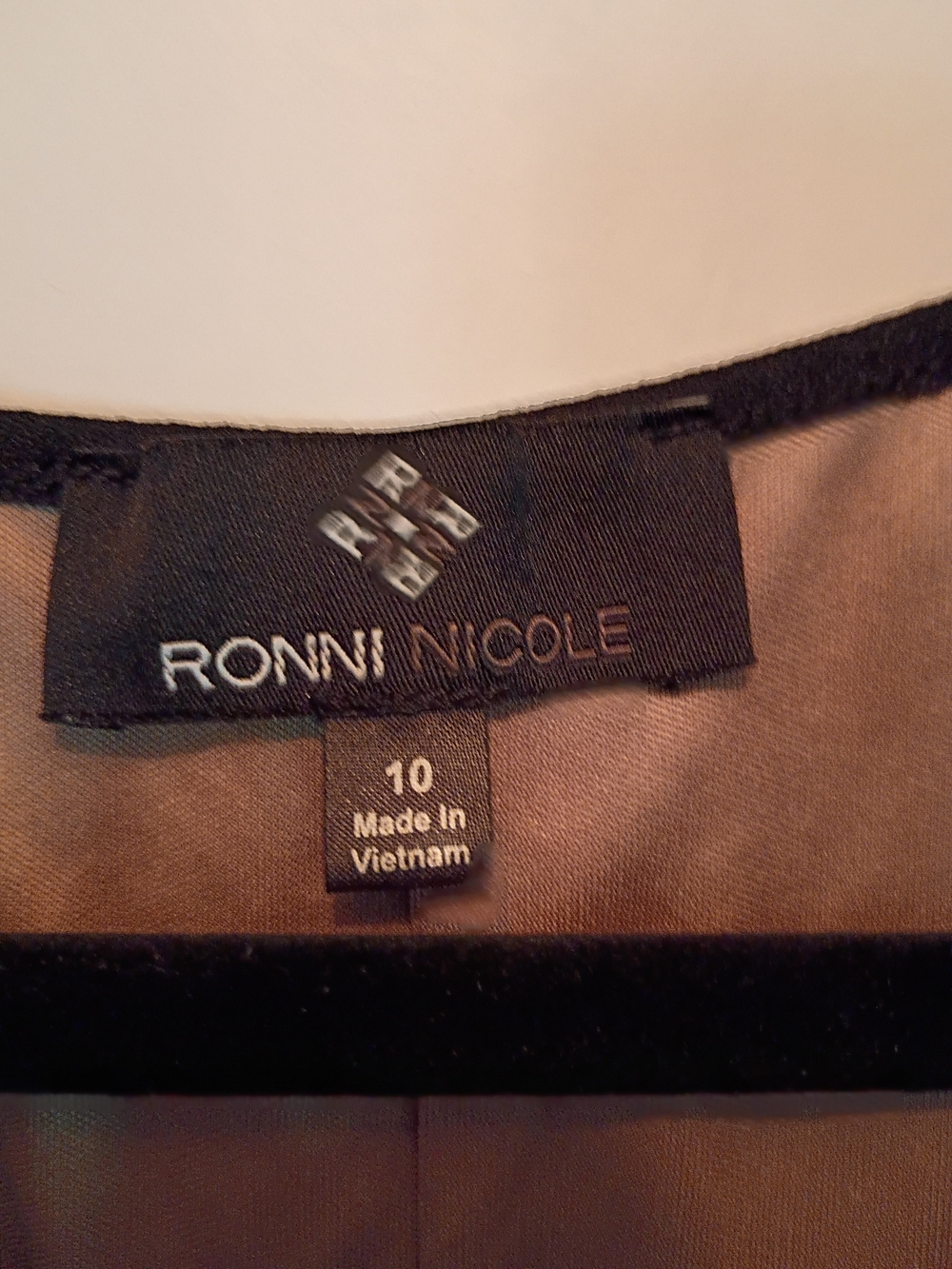 Ronni Nicole Black Lace Midi Sheath Dress - Picture 5 of 6